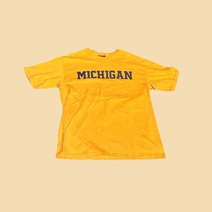 Michigan Yellow Tee